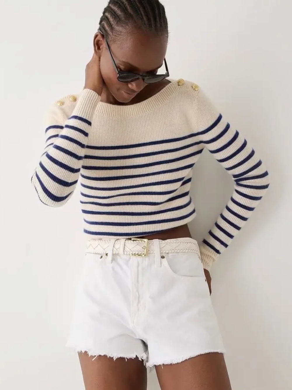 J. Crew Relaxed Denim Short NWT